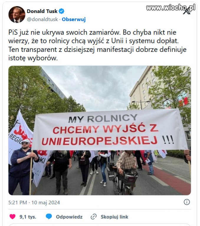 Tusk zgasił propagandę PiS. Jednym zdaniem!
