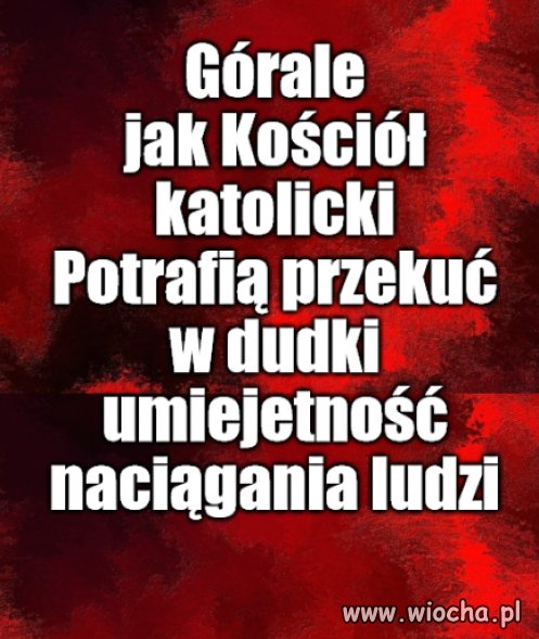 Kaprawym okiem ateisty patrząc ...