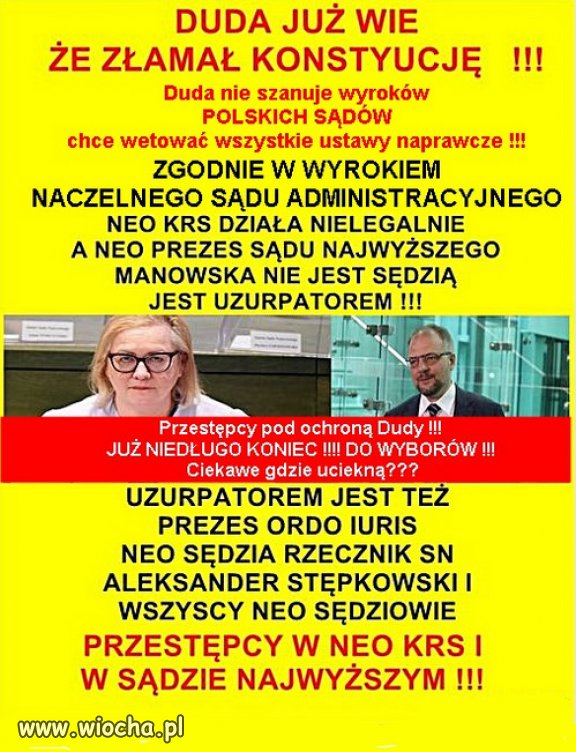 Ciekawe gdzie będą uciekać, dywersanci Kaczyńskiego?