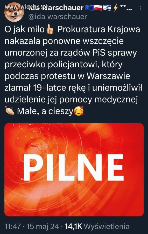 I prawidłowo