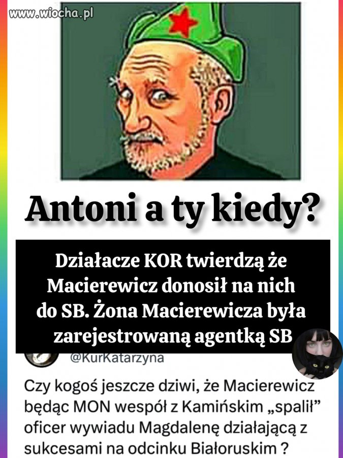 Antoni! Ruszaj w drogę, bo ostatnich gryzą psy ...