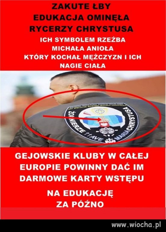 Jak na rycerzy przystało, łby mają zakute ...