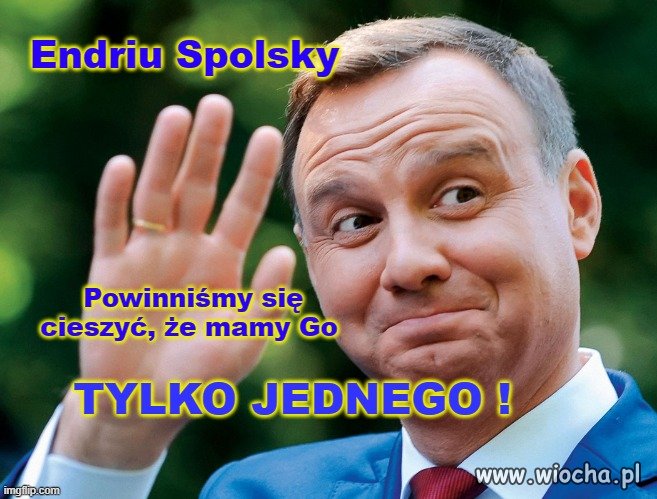 Wyobrażacie sobie, że  byłby taki