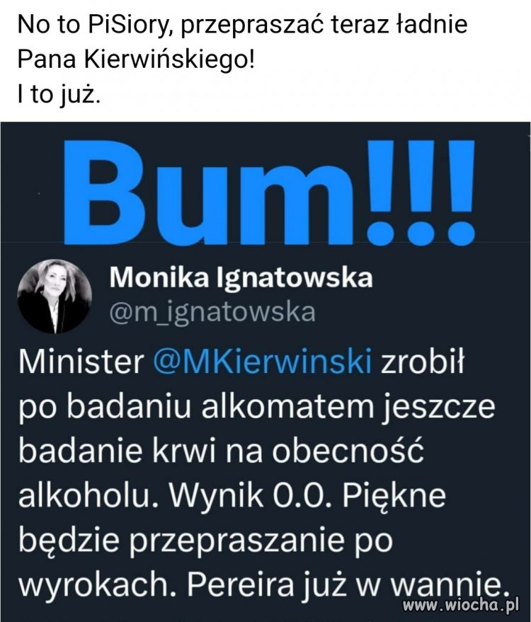 I co teraz pisowskie ścierwa???