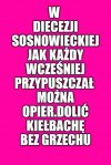 W poście najlepszy jest brzuszek