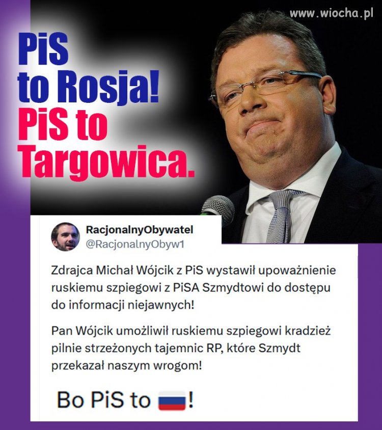 Te ch.je sprzedaliby Polskę rosji byle tylko ...