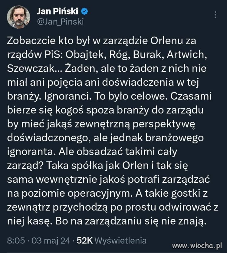 Nie ważne były kompetencje. Mogli być mierni, byle