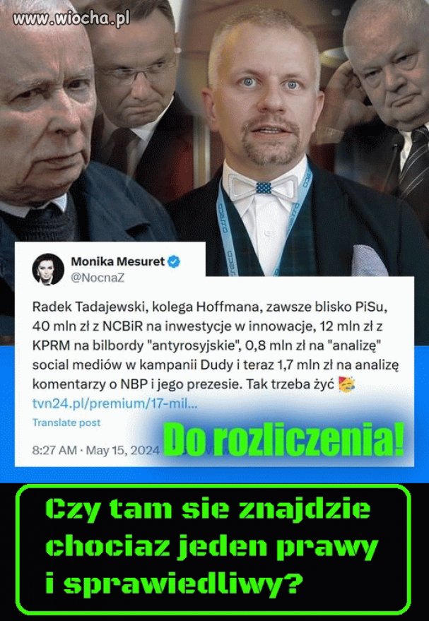 Każdy pisowiec to qrewski złodziej