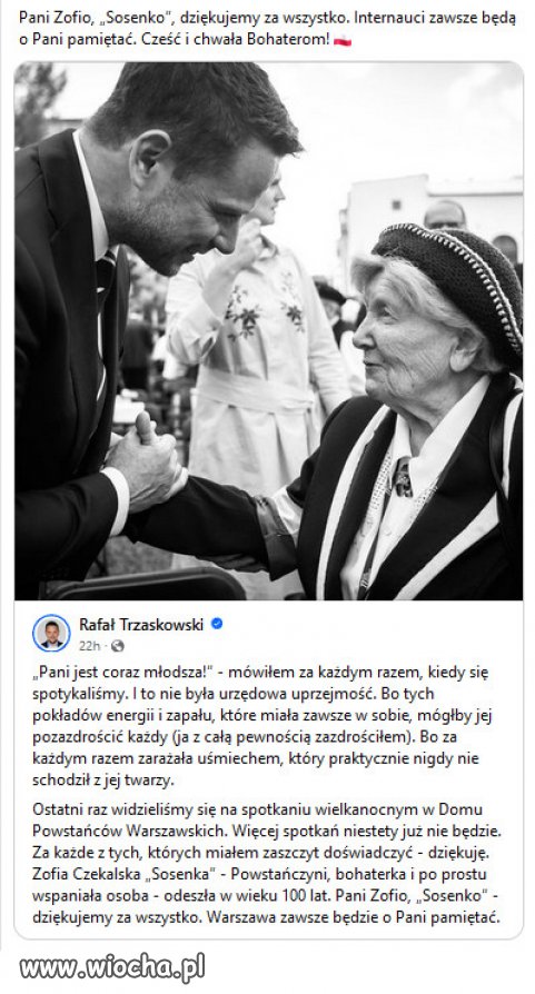 Mądrzy bohaterowie odchodzą !