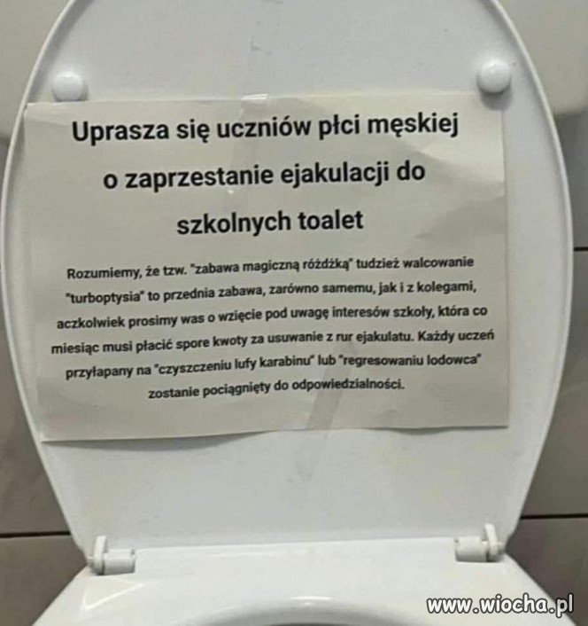 Do szkoły się chodzi uczyć