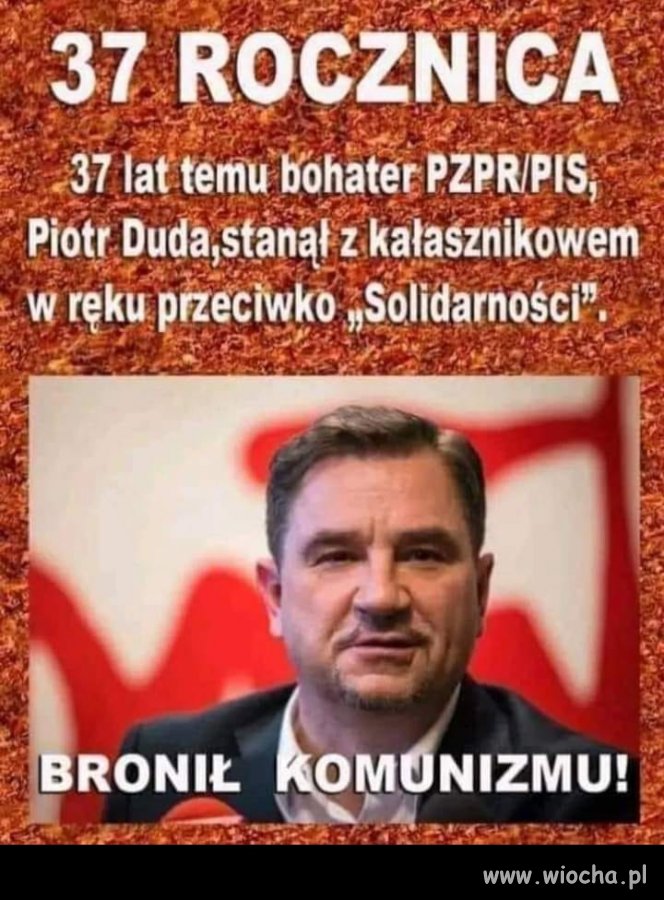 Bo takich w tym PiSie mają 'bohaterów'. Drugi to 