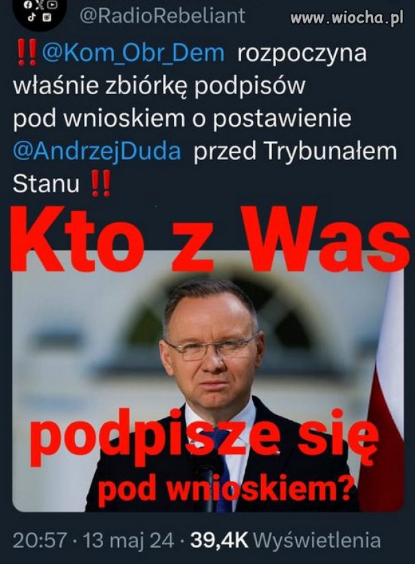 Kto z Was podpisze się pod wnioskiem?