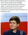 Gadała, że dobro Polaków jest najważniejsze ...