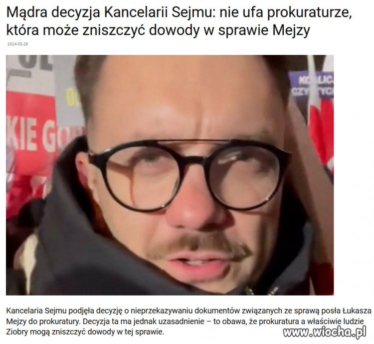 V kolumna dywesantów PiSu i Ziobry nadal działa!