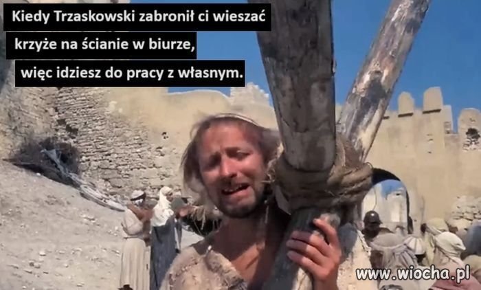 Od dzisiaj każdy dźwiga swój krzyż