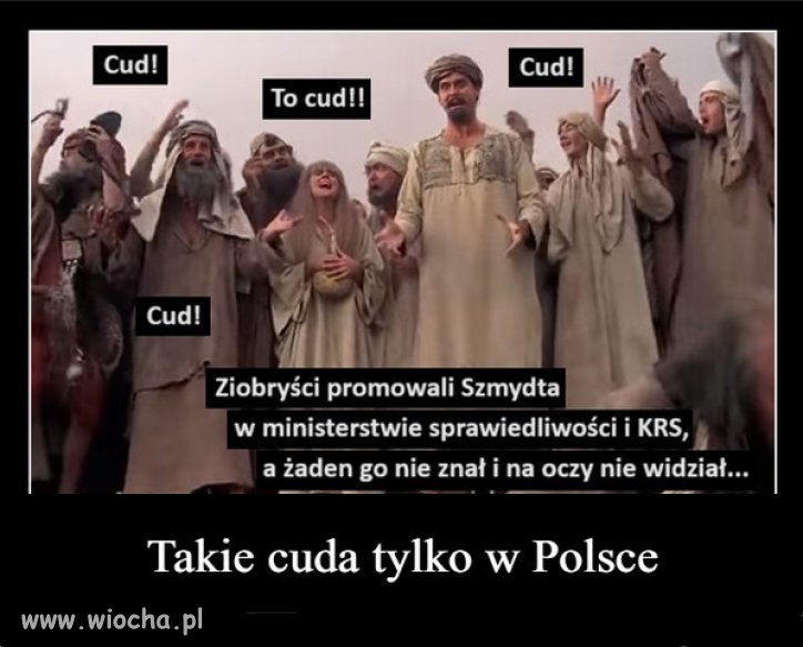Za rządów PiSu, same cuda, pis na wodę i ustawki..