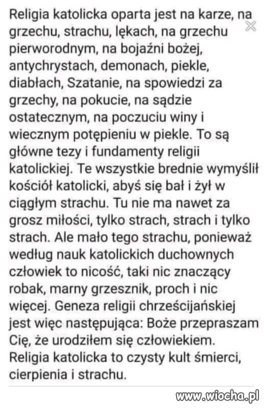 Tylko trzeba klęczeć i przepraszać 