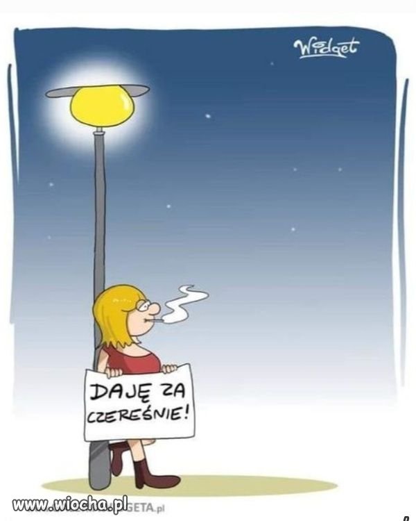 Czereśnie w cenie.