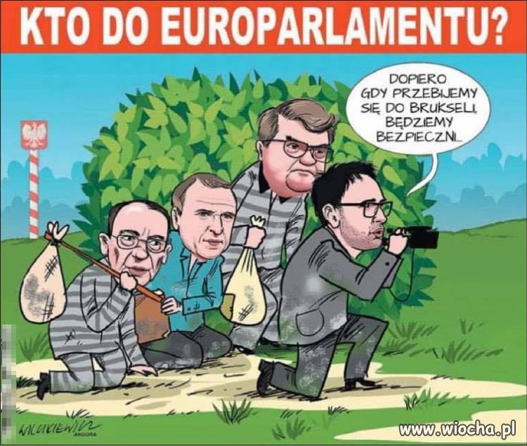 Wielka ucieczka oszustów i złodziei PiSu, do PE!