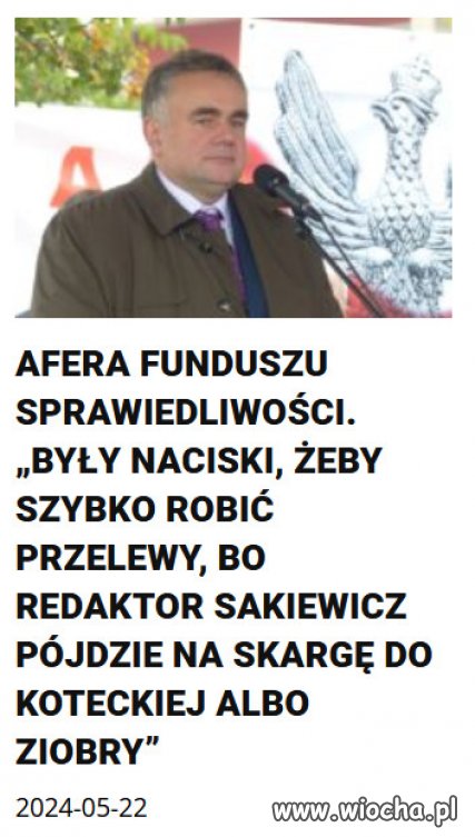 Dziennikarze jak prostytutki i gangsterzy, a politycy PiS jak alfonsi.