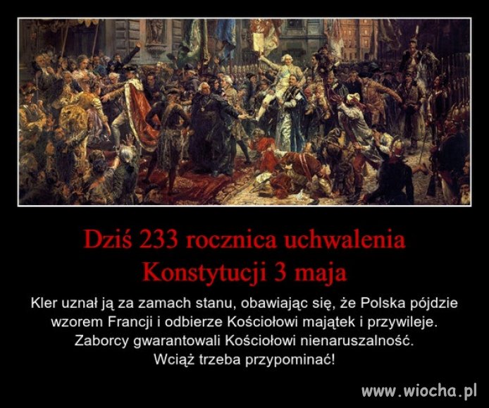 Kler zawsze działał na szkodę Polski ...
