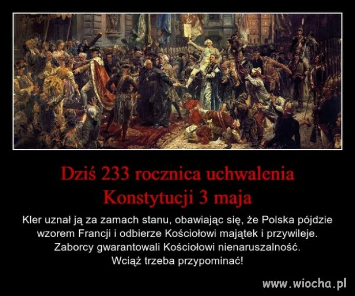 Kler zawsze działał na szkodę Polski ...