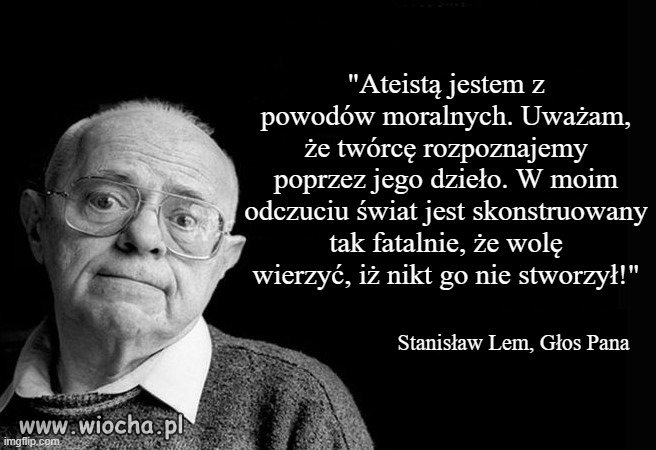 Ten polski pisarz i futurolog