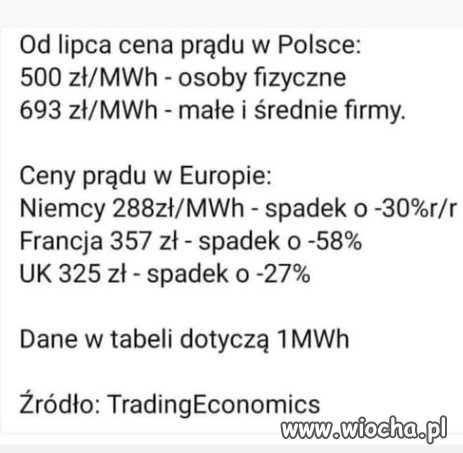    jednak jest coś w czym Polska jest najlepsza