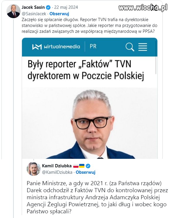 Sasin znów popisał się intelektem
