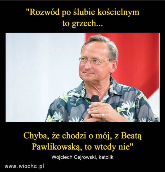 Ach...ci katolicy "prawicy"...moralny przykład dla narodu?