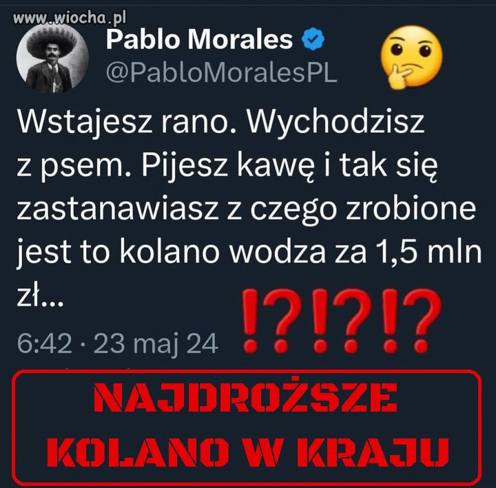 Ja się zastanawiam z czego zrobiony jest prezes?