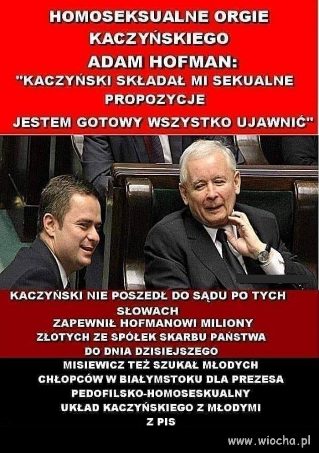 Taki ładny, tłuściutki był. Prezes to lubi ...