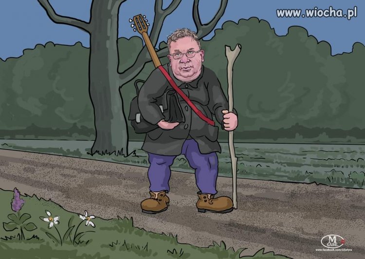 Wąsik w drodze do PE!