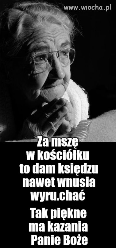 Kaprawym okiem ateisty patrząc ...