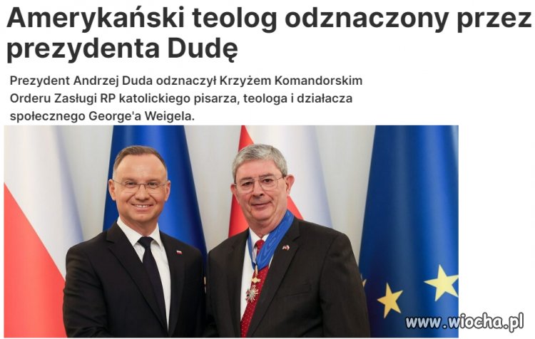 Ktoś mi powie za co ten medal