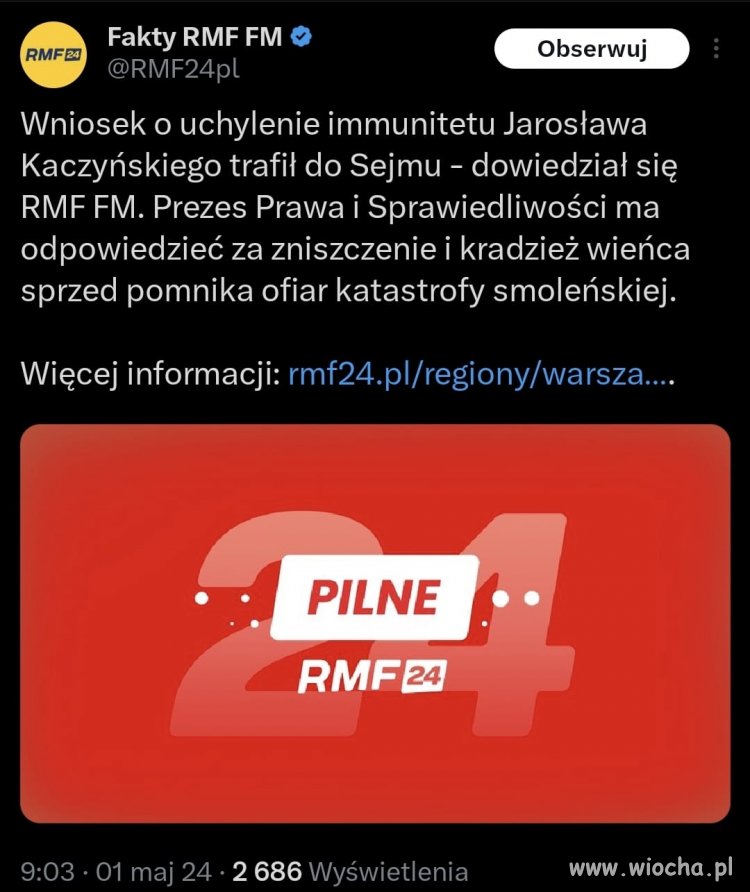 Dobre i to. Od czegoś trzeba zacząć ...