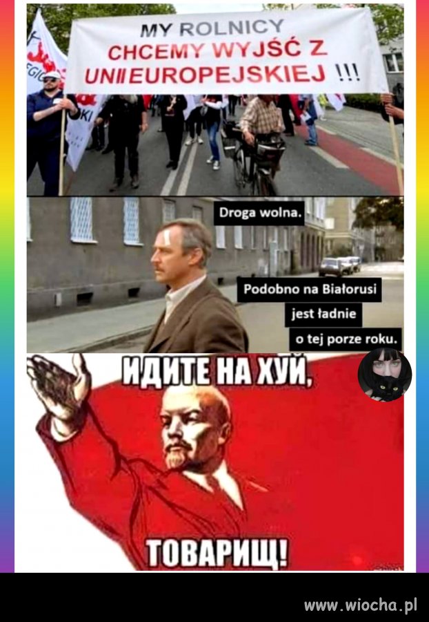 Drodzy rolnicy idźcie sobie dokąd chcecie. Tylko weźcie 