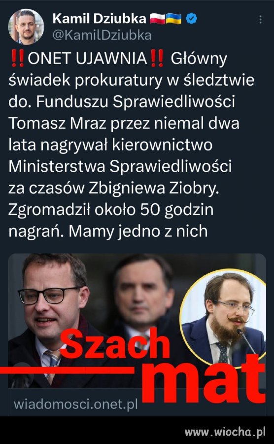 I już widzę, jak po tym info, wszyscy ziobryści ..