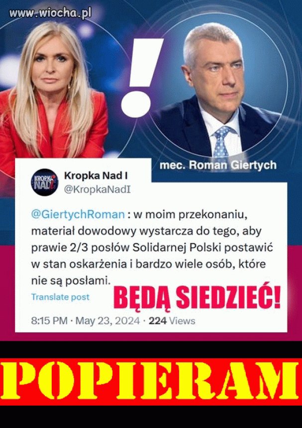 Roman wie co mówi