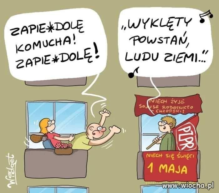 Pierwszy maja - dawnych wspomnień czar