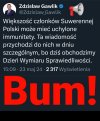 Jaka piękna ironia losu ...