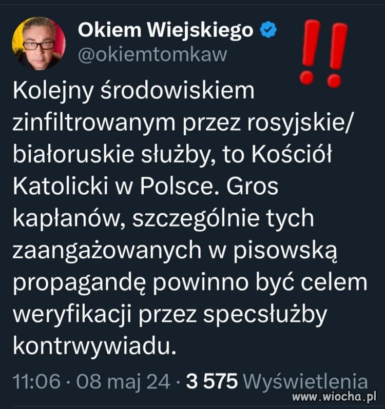 Służby powinny sprawdzić ich wszystkich, do samej 