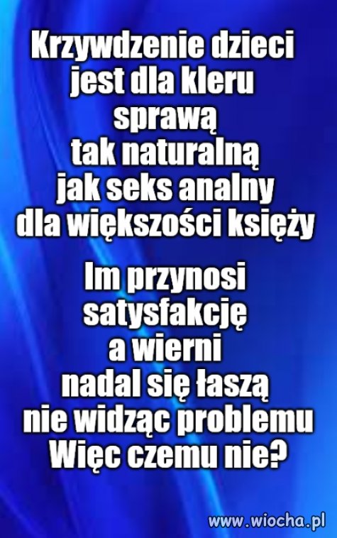 Kaprawym okiem ateisty patrząc ...