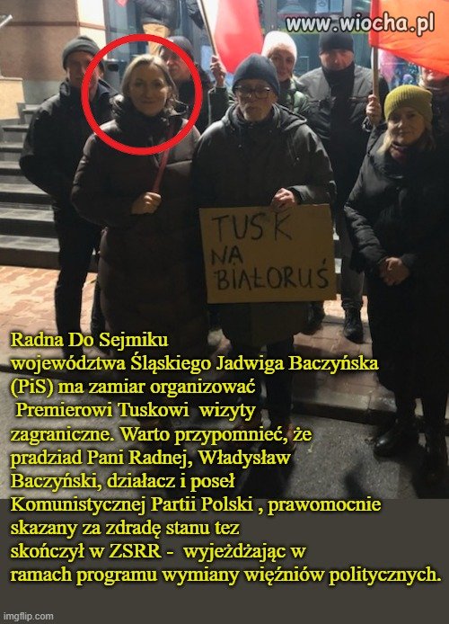 Prawnuczka zdrajcy i posła KPP,
