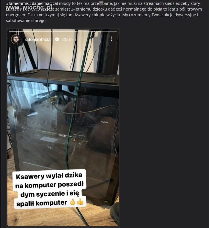 Tragedia Rodzinna dziecko ojcu komputer zalało