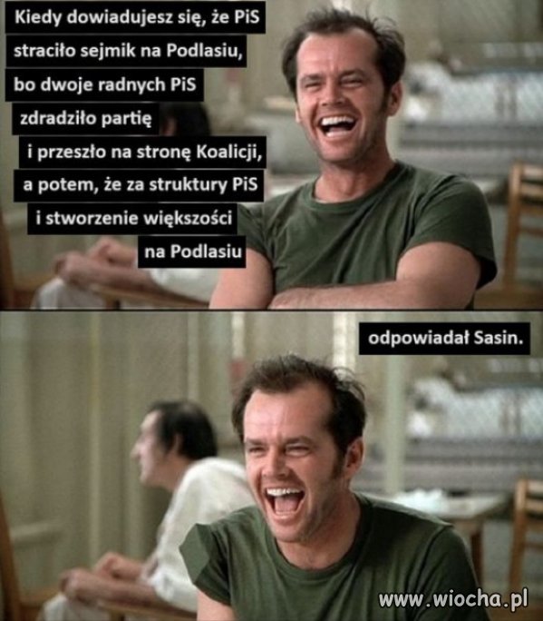 Tak trzymać. I za to można wypić...