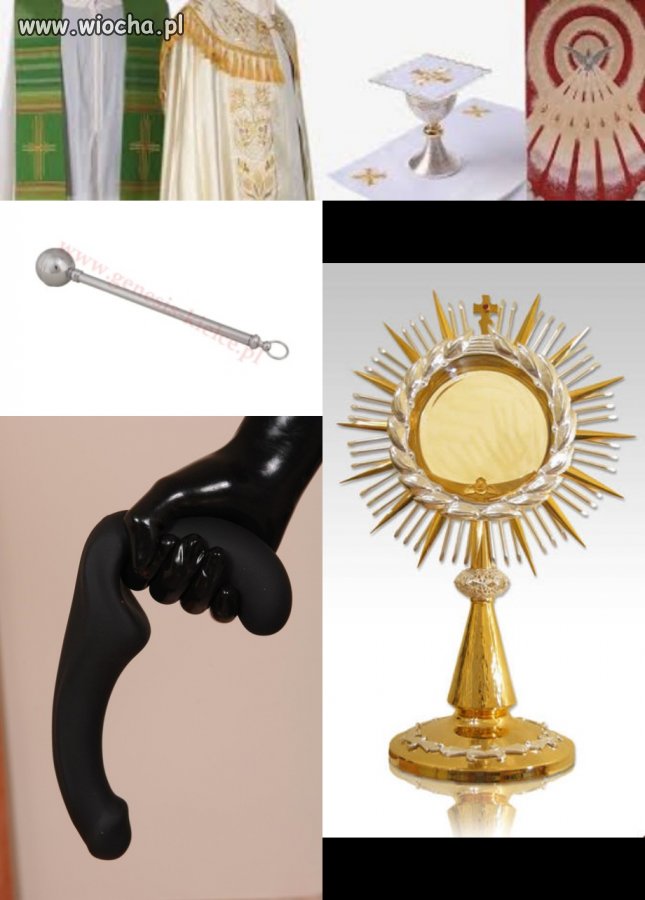 Sprzęt liturgiczny, jaki posiada każda parafia.