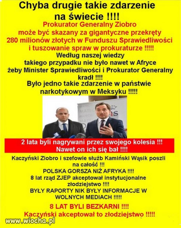 Brawo PiS i SP, zrobili z Polski "Bananową Republikę".