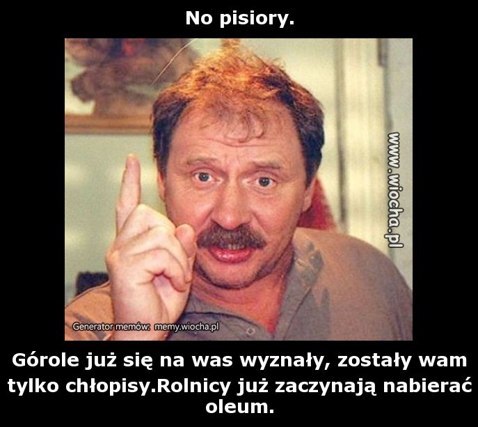 No pisiory.
