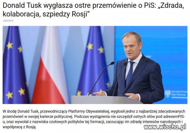 To nie było przemówienie, To był POGROM PiSu!